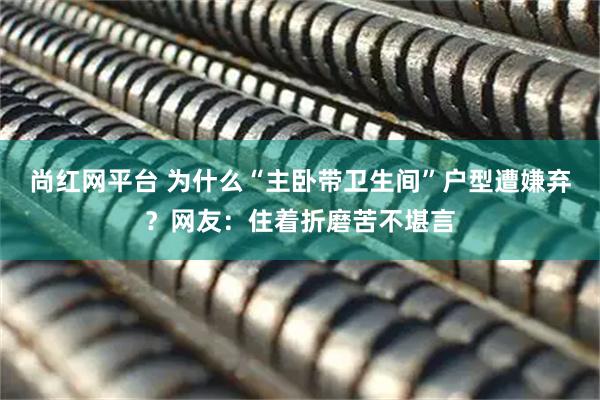 尚红网平台 为什么“主卧带卫生间”户型遭嫌弃？网友：住着折磨苦不堪言